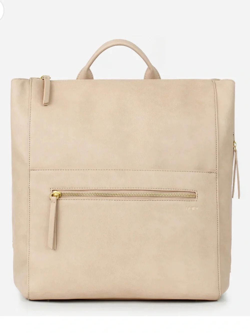 The Fawn + Nordstrom Square Diaper Bag  Backpack Beige